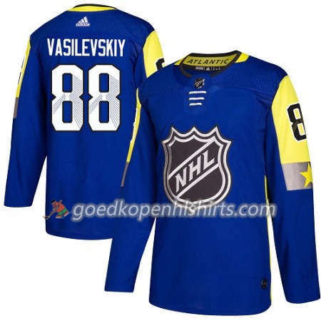 Tampa Bay Lightning Andrei Vasilevskiy 88 2018 NHL All-Star Atlantic Division Adidas Royal Blauw Authentic Shirt - Mannen